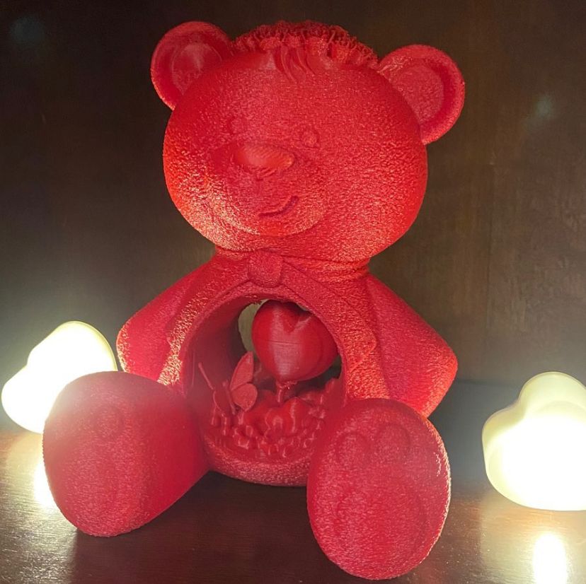 Oso de peluche, Especial San Valentin